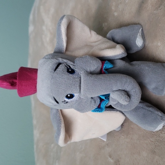 Dumbo Mini Bean Bag 8" ~Disney Cartoon Movie Character, NWT - Picture 11 of 11
